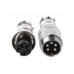 Connecteur Aéronautique GX16 - 5 Broches M/F