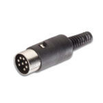 Fiche DIN 8 broches male