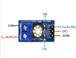 CAPTEUR DE TENSION 25V POUR ARDUINO – Image 2