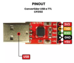 Module Convertisseur CP2102 USB 2.0 vers UART TTL 5PIN – Image 2