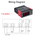 STC-1000 Thermostat Régulateur de Température Avec Sonde 220V – Image 6