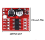 Mini module L298N de pilote de moteur courant continu 1.5A – Image 2