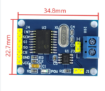 Module de bus CAN MCP2515 TJA1050 SPI – Image 4